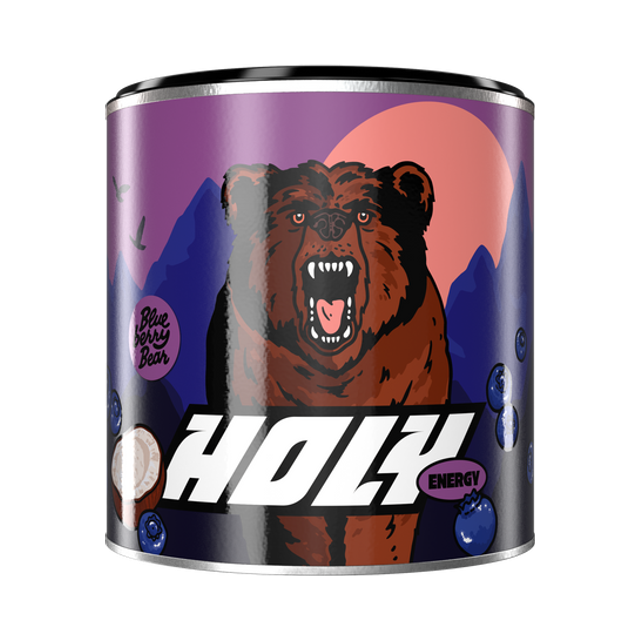 HOLY Energy Blueberry Bear, Produktdose