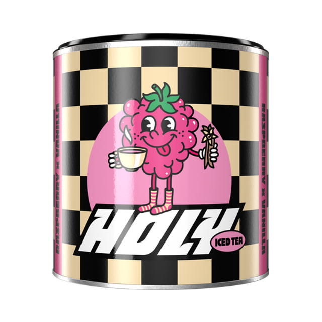 HOLY Iced Tea Himbeere x Vanille, Produktdose