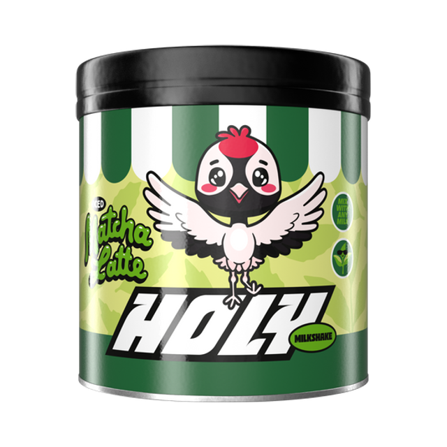HOLY Milkshake Matcha Latte, product tub